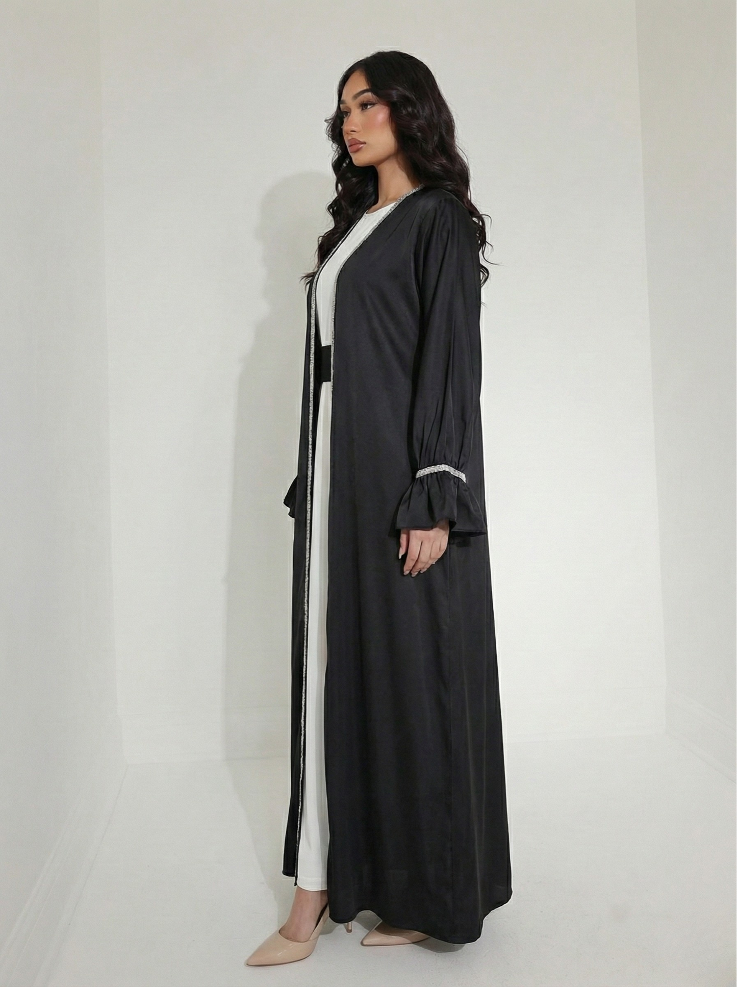 Luxury Abaya Set Green