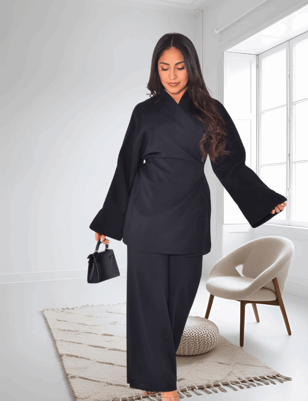 Sahra - Crinkled Linen 2pc Set