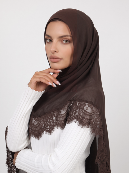Lace Modal Hijab