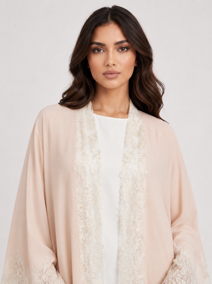 Lujain Lace Abaya