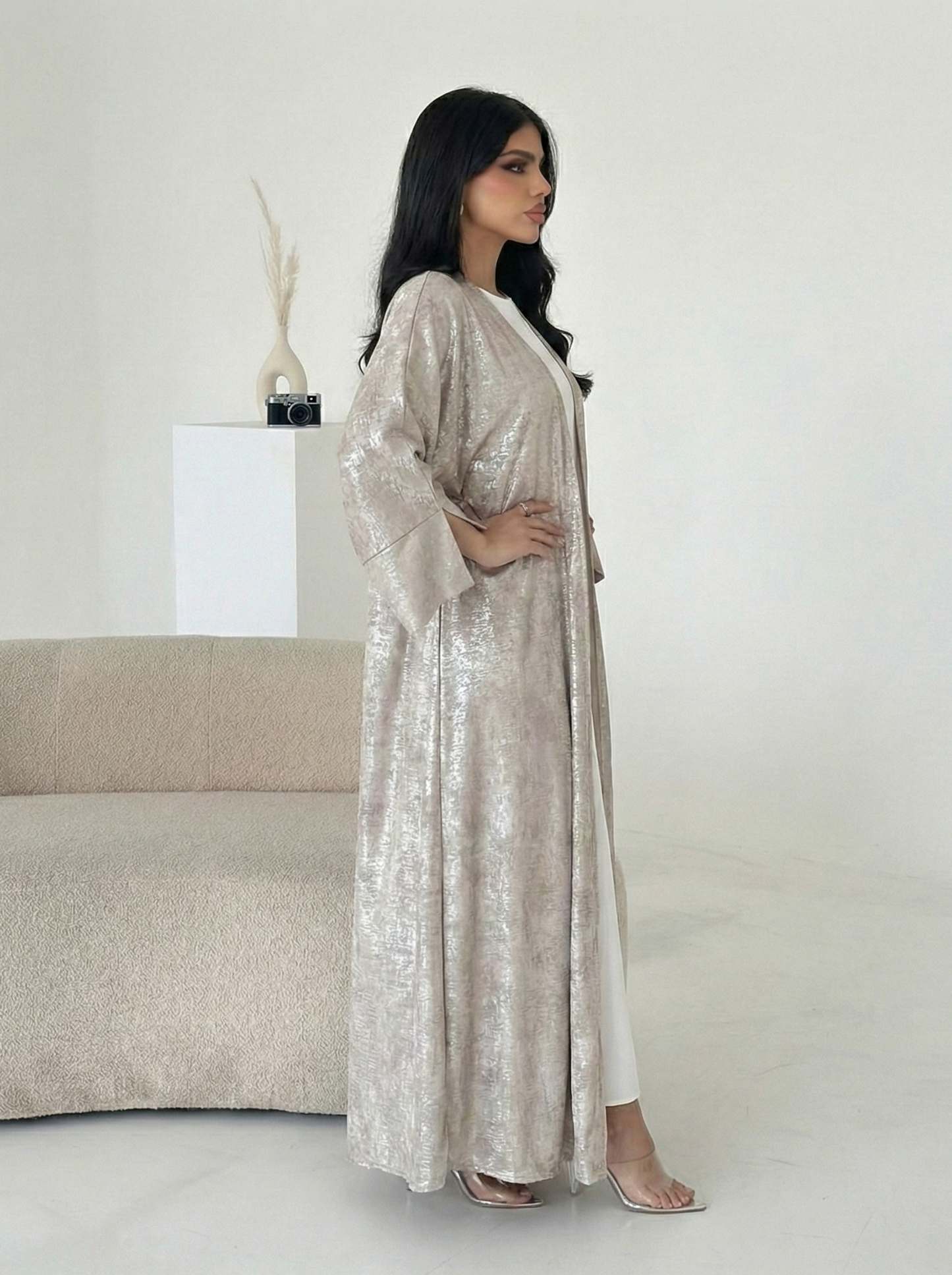 Elegant Open Abaya - Zoya - Nour Modesty