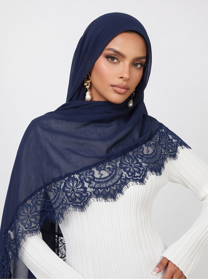 Lace Modal Hijab