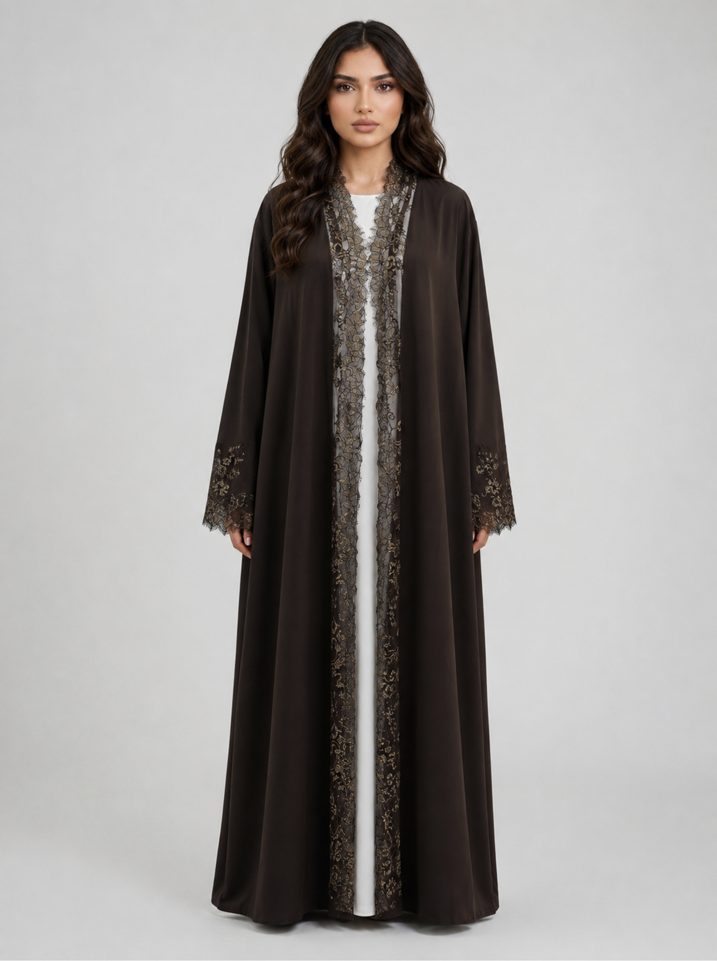 Lujain Lace Abaya