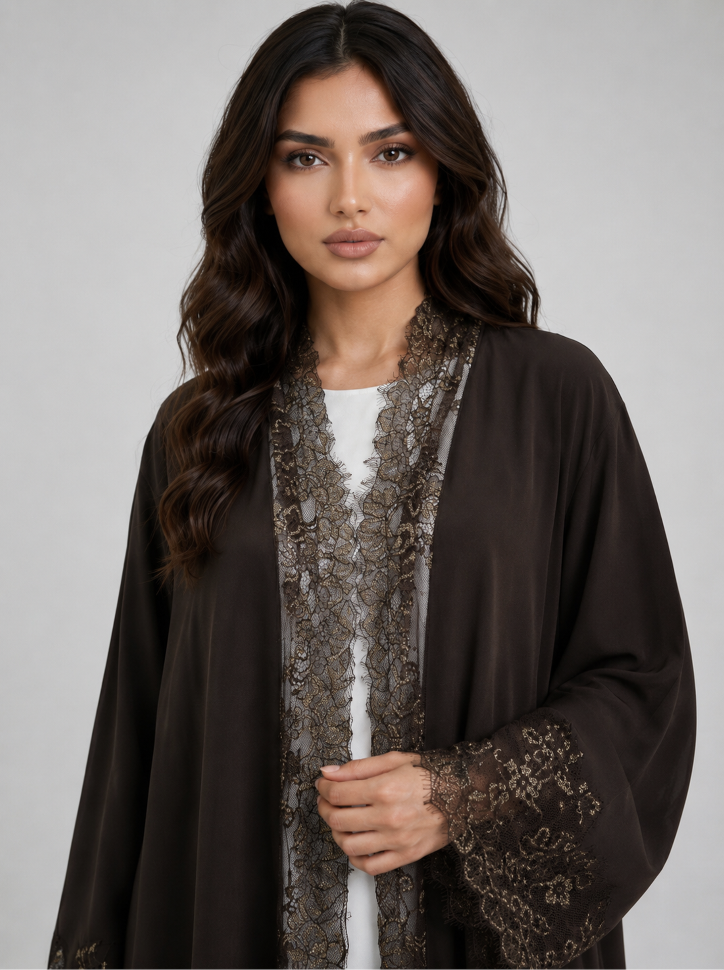 Lujain Lace Abaya