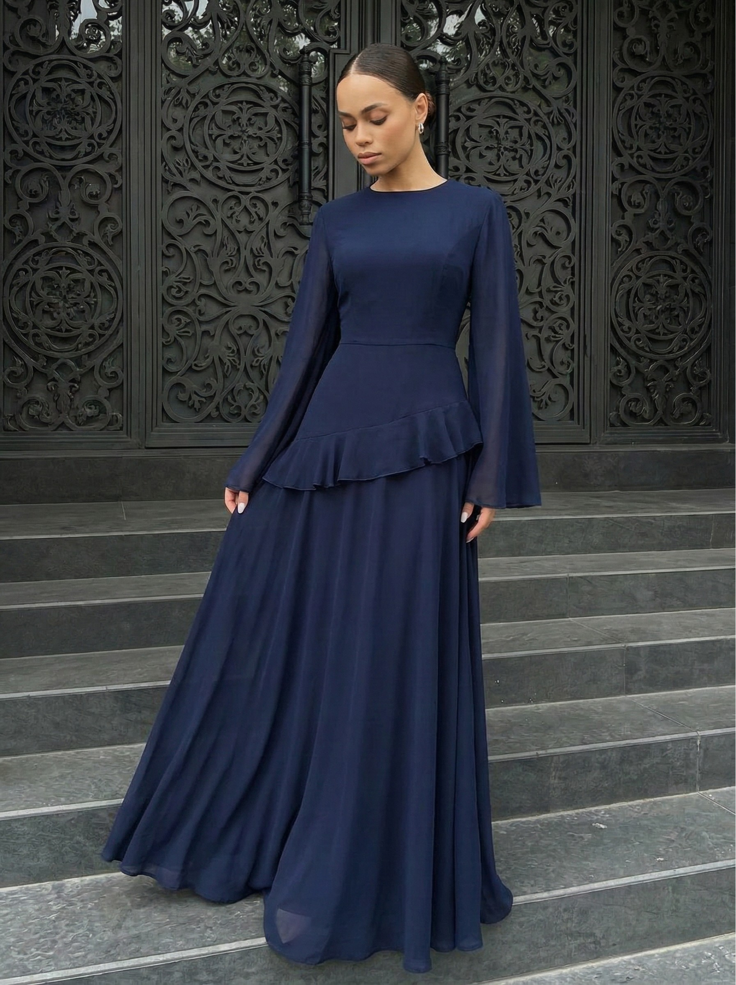 Aurora Modest Dress Pink