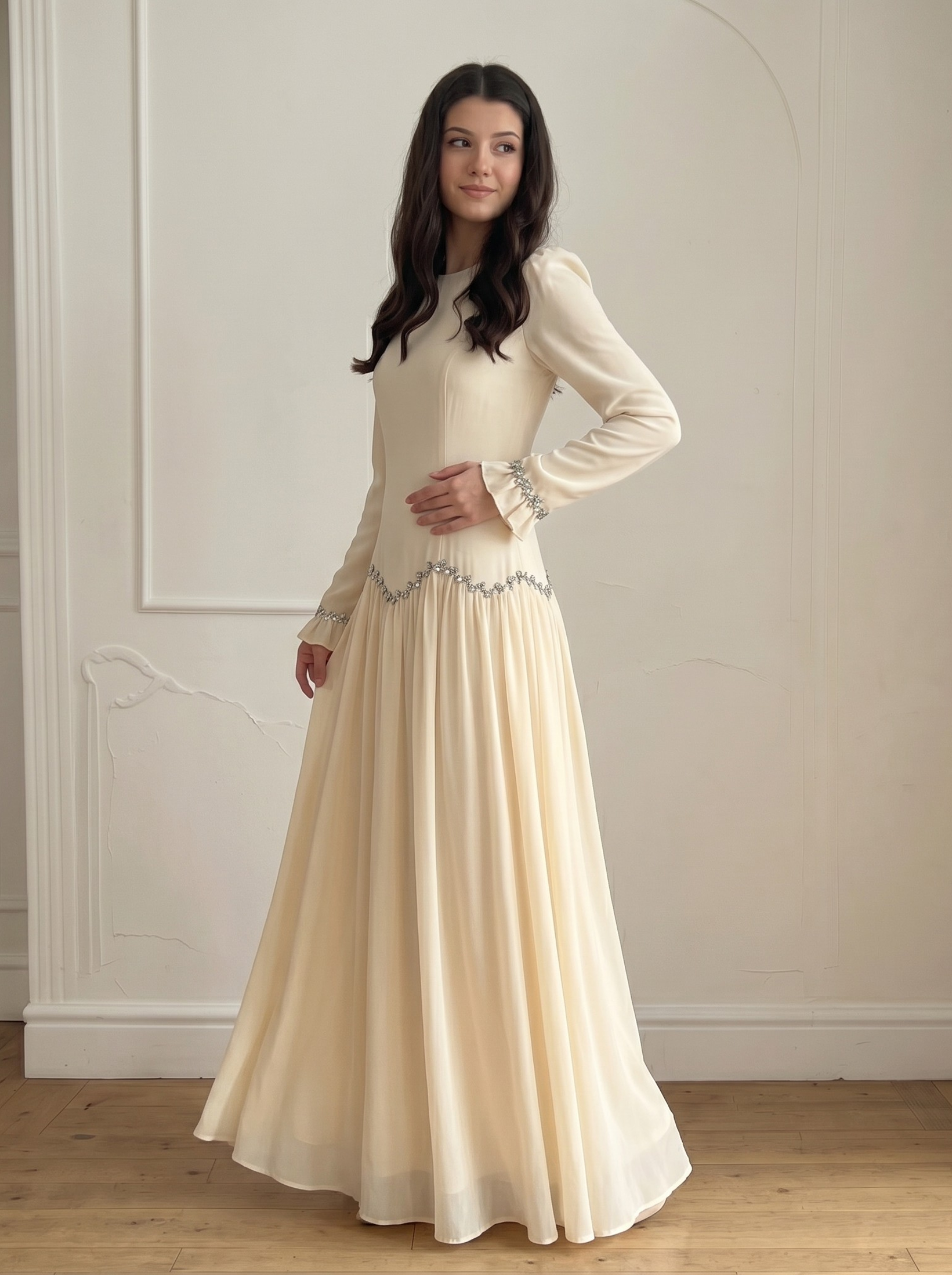 Mirae Modest Dress - Nour Modesty