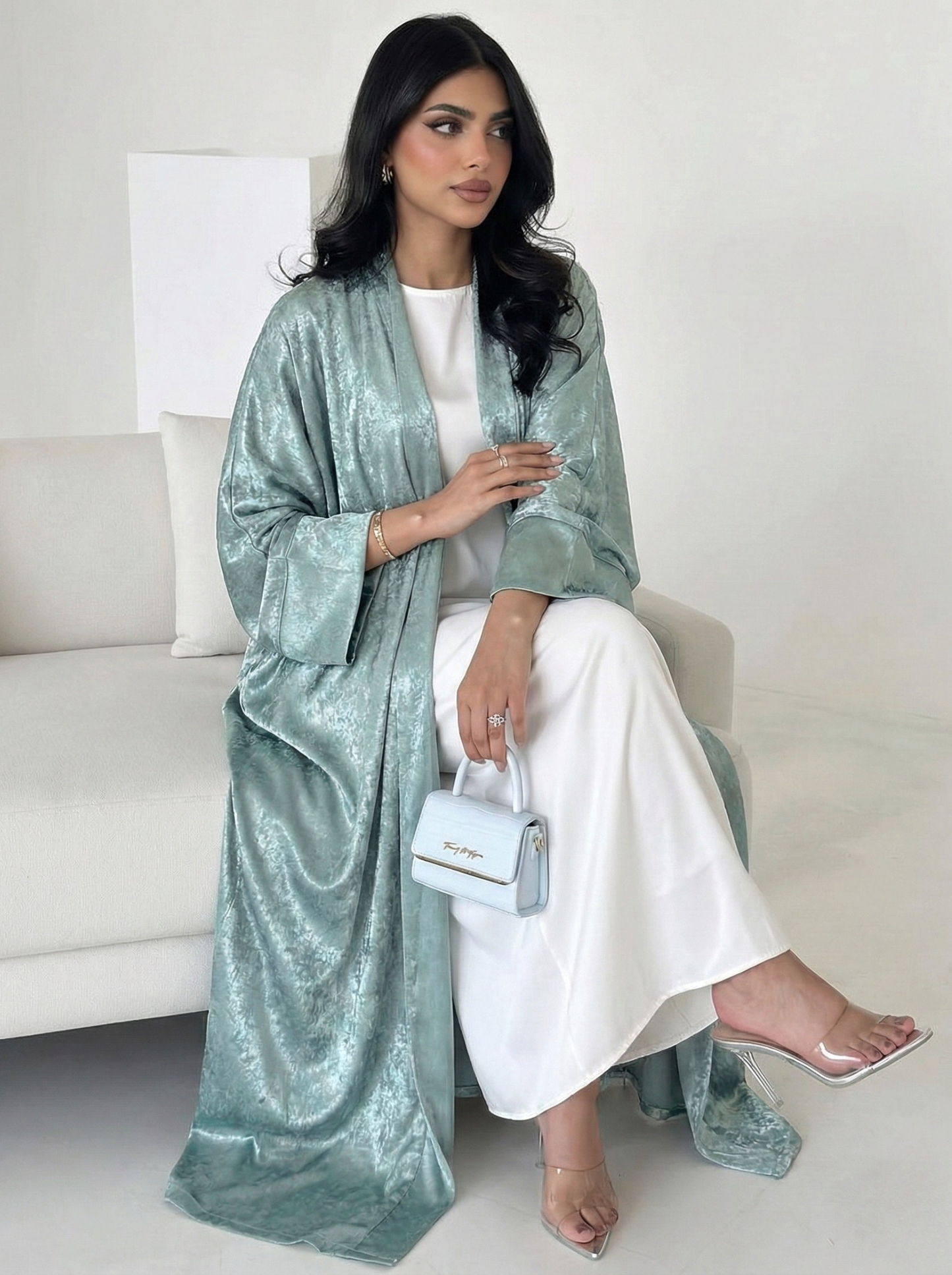 Elegant Open Abaya - Zoya - Nour Modesty