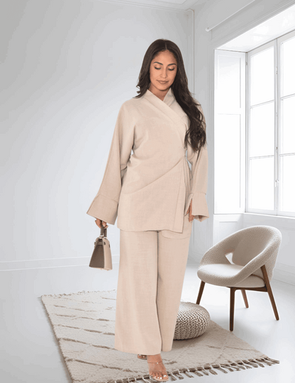 Sahra - Crinkled Linen 2pc Set