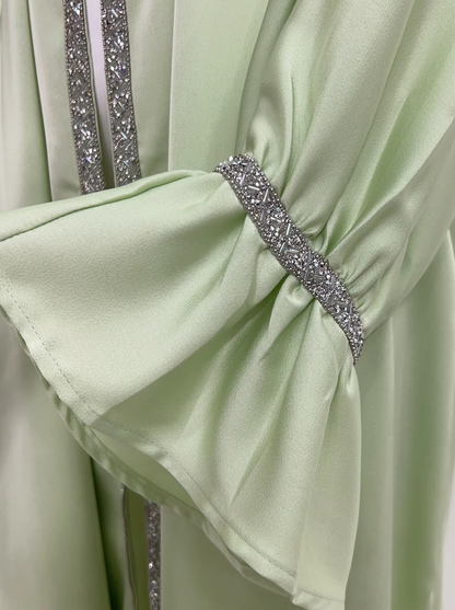 Luxury Abaya Set Green