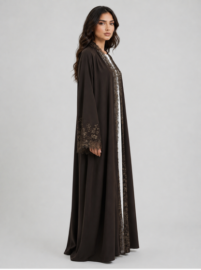 Lujain Lace Abaya