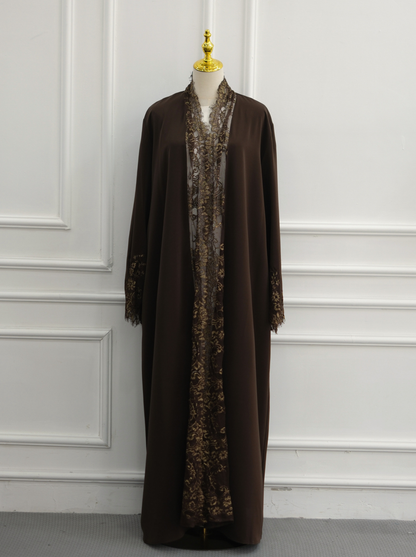 Lujain Lace Abaya