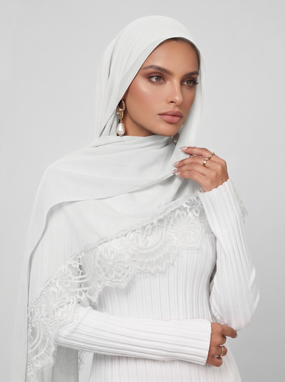 Lace Modal Hijab