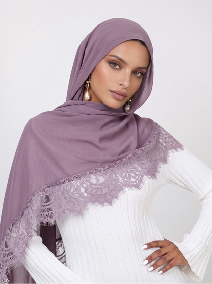 Lace Modal Hijab