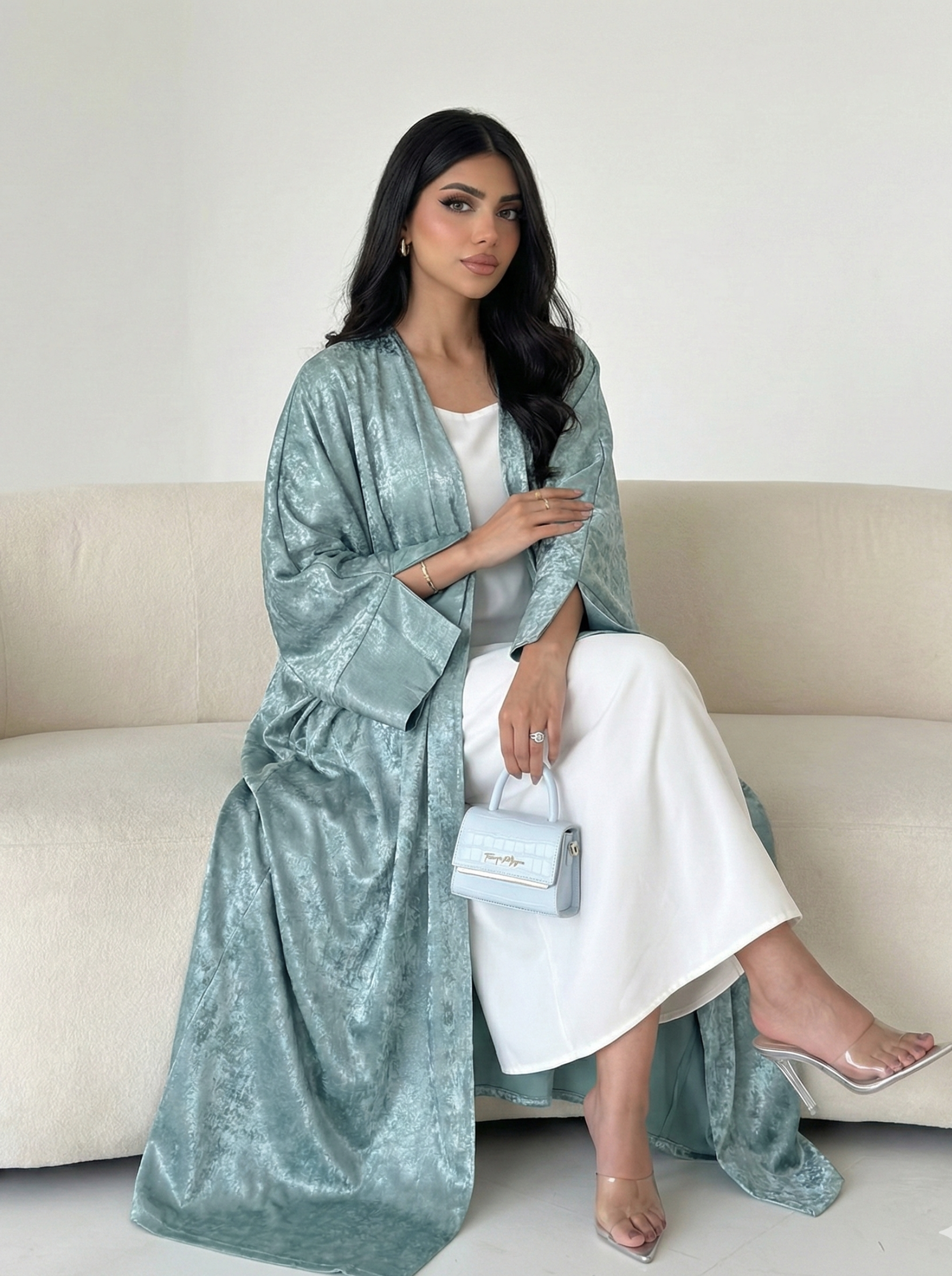 Elegant Open Abaya - Zoya - Nour Modesty
