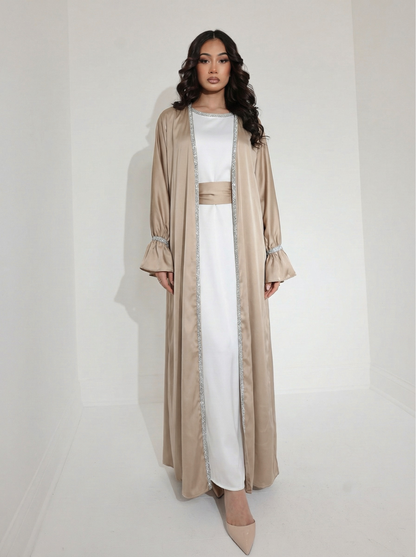 Luxury Abaya Set Green