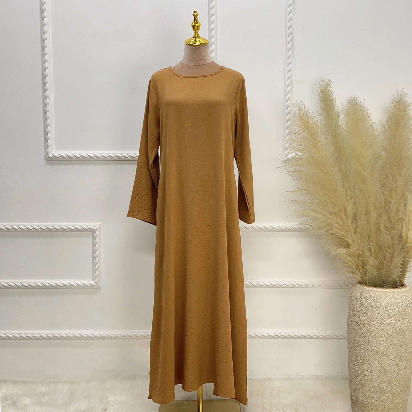 Abaya Inner Slip Dress - White