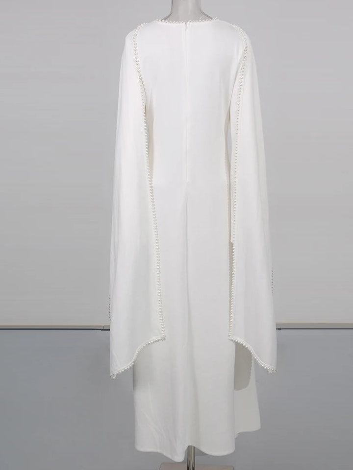 white modest dress for women Aria Modest White Dress Formal Evening Modest wedding dresses, Nikkah, Graduation, Formal, Daily, Abaya Store Near Me