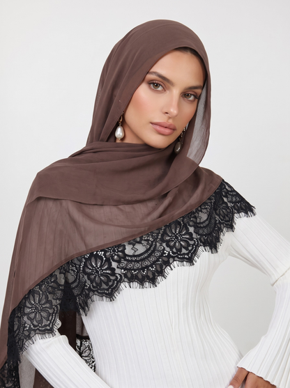 Lace Modal Hijab