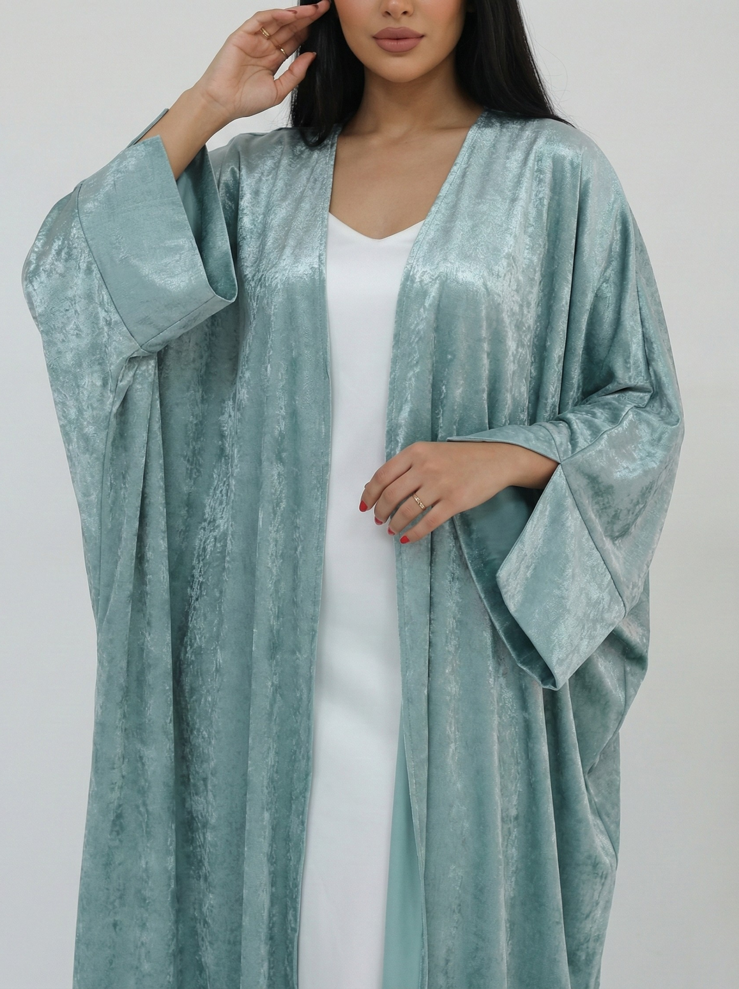 Elegant Open Abaya - Zoya - Nour Modesty