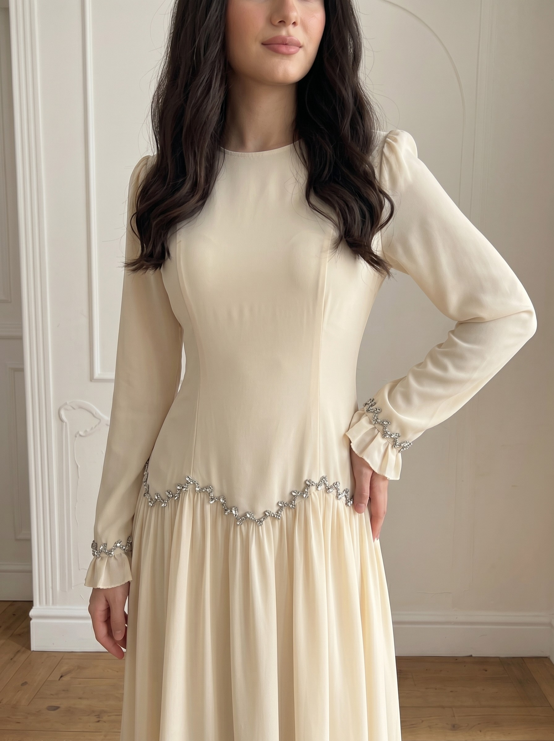 Mirae Modest Dress - Nour Modesty