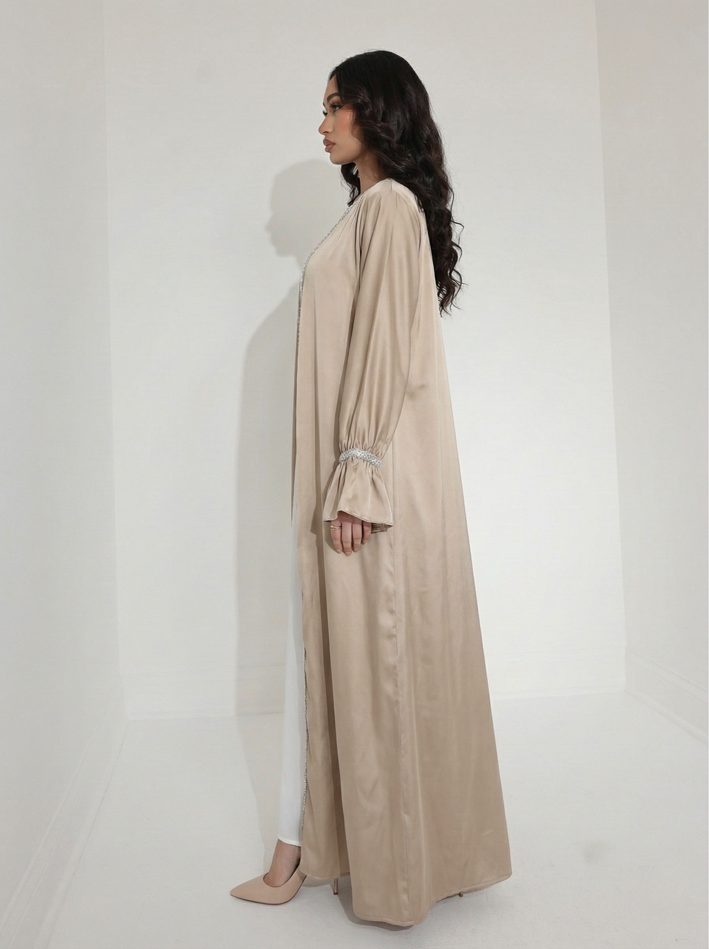 Luxury Abaya Set Green