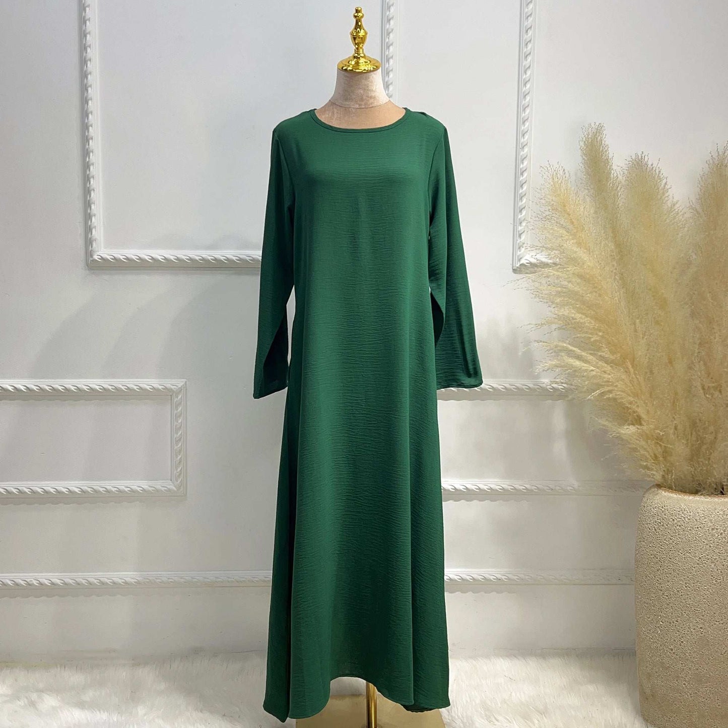 Abaya Inner Slip Dress - White
