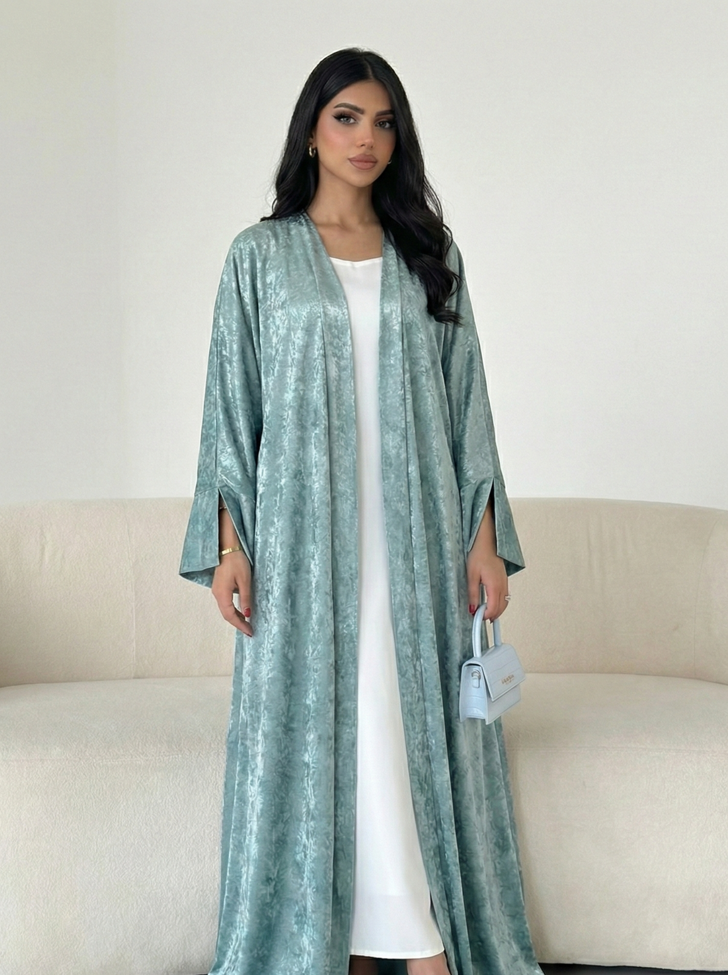 Elegant Open Abaya - Zoya - Nour Modesty