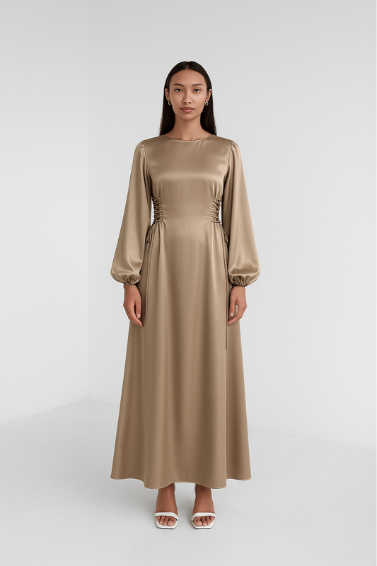 Ayah Satin Dress