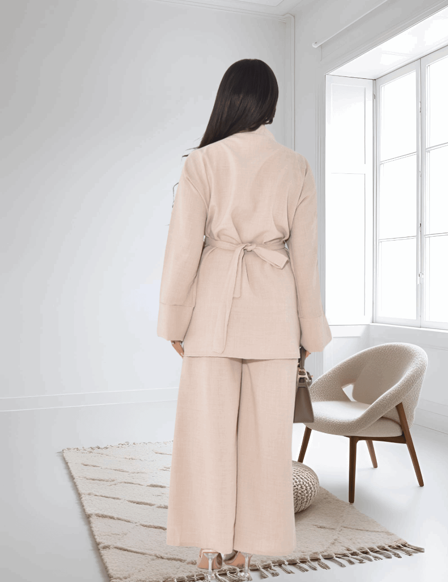 Sahra - Crinkled Linen 2pc Set