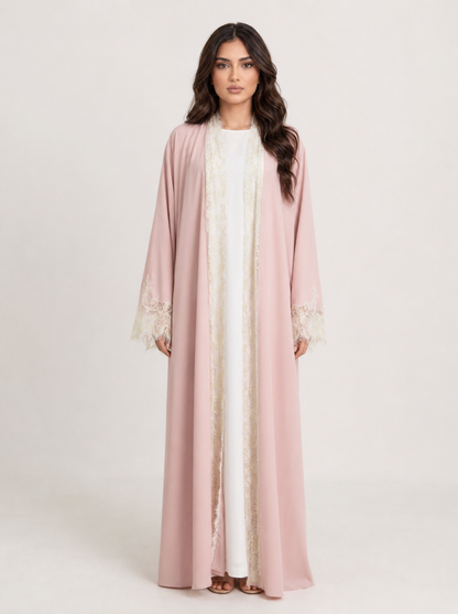 Lujain Lace Abaya