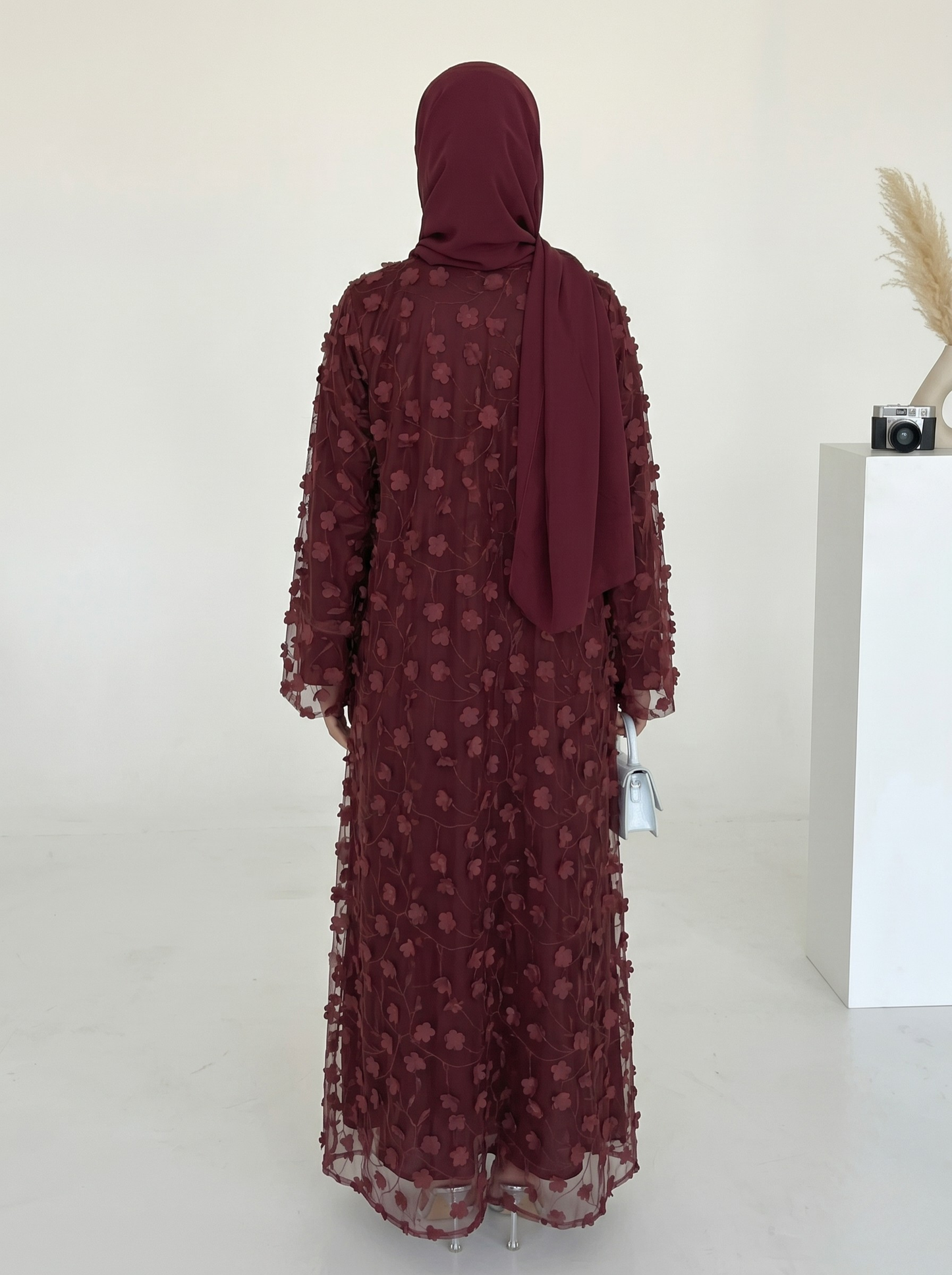 Safira Floral Abaya Set - Nour Modesty
