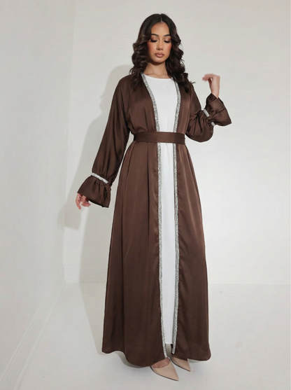 Luxury Abaya Set Green