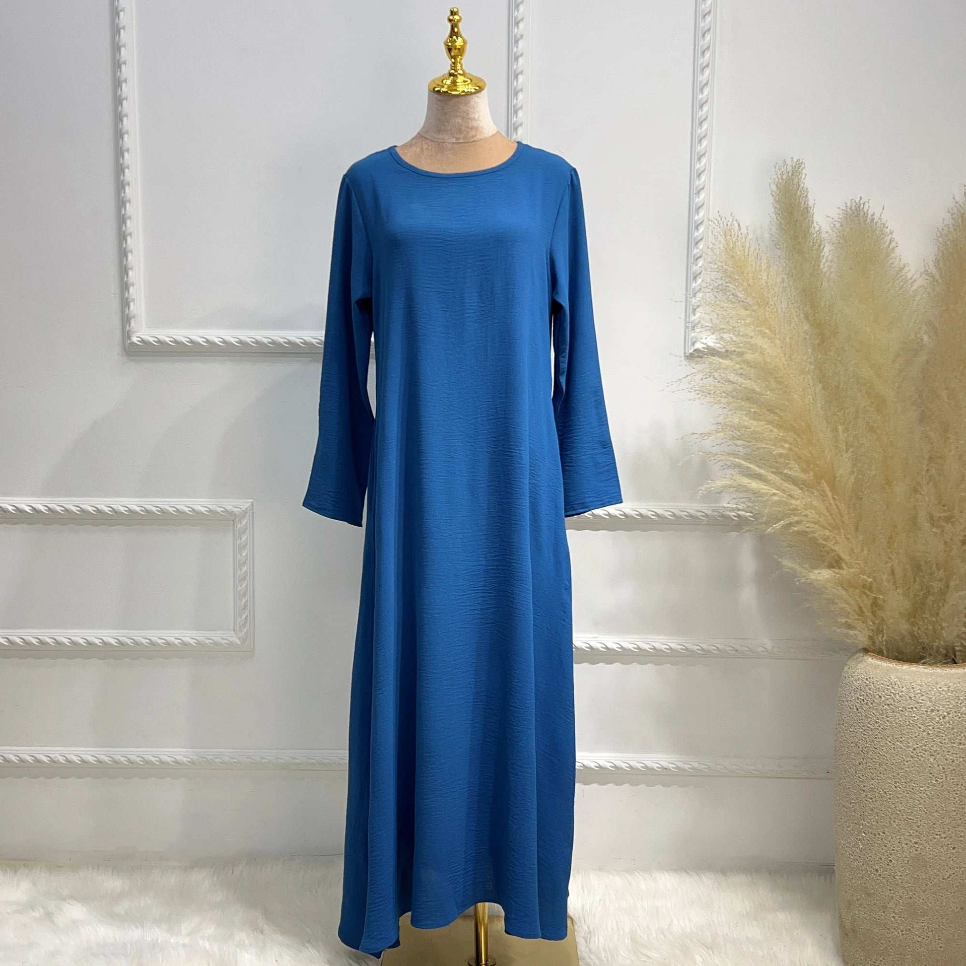 Abaya Inner Slip Dress - White