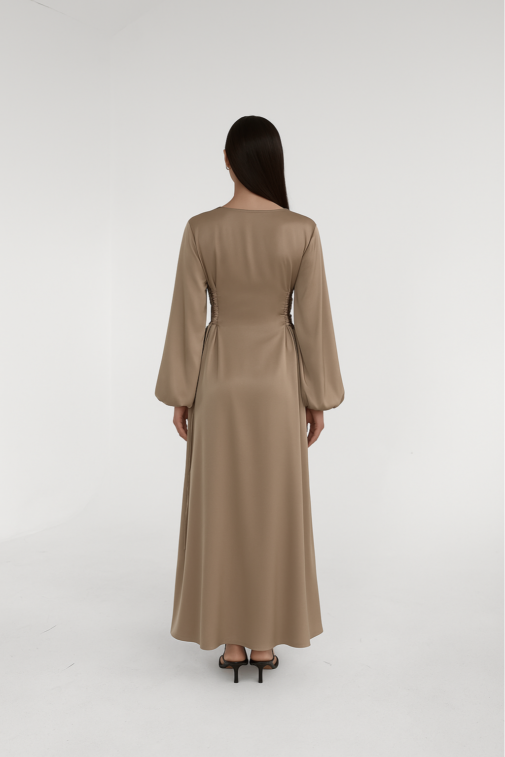 Ayah Satin Dress