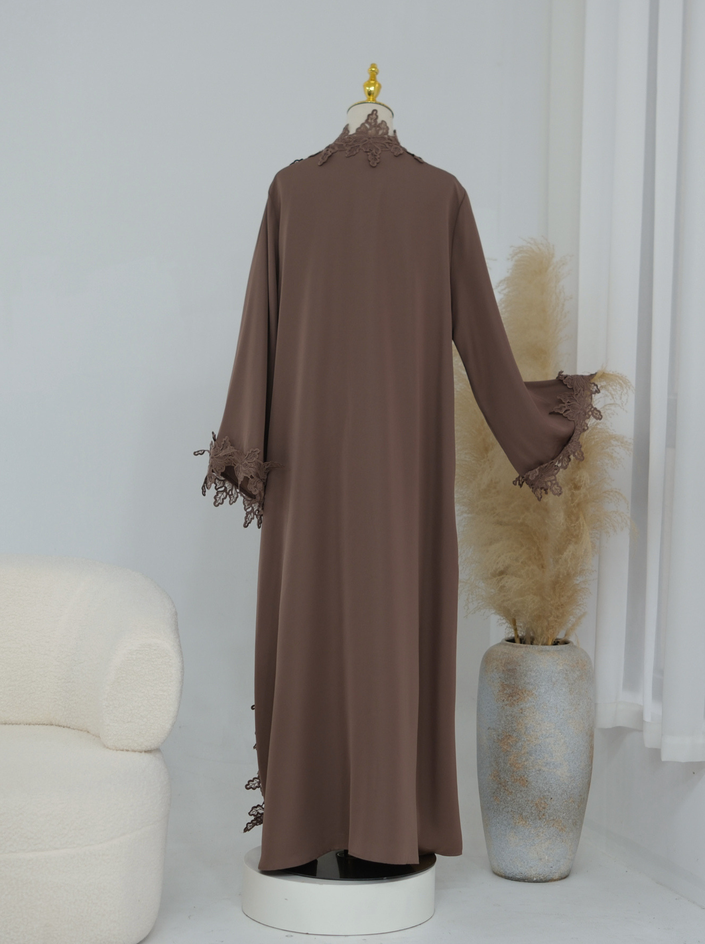 Amelie Lace Abaya Set - Nour Modesty
