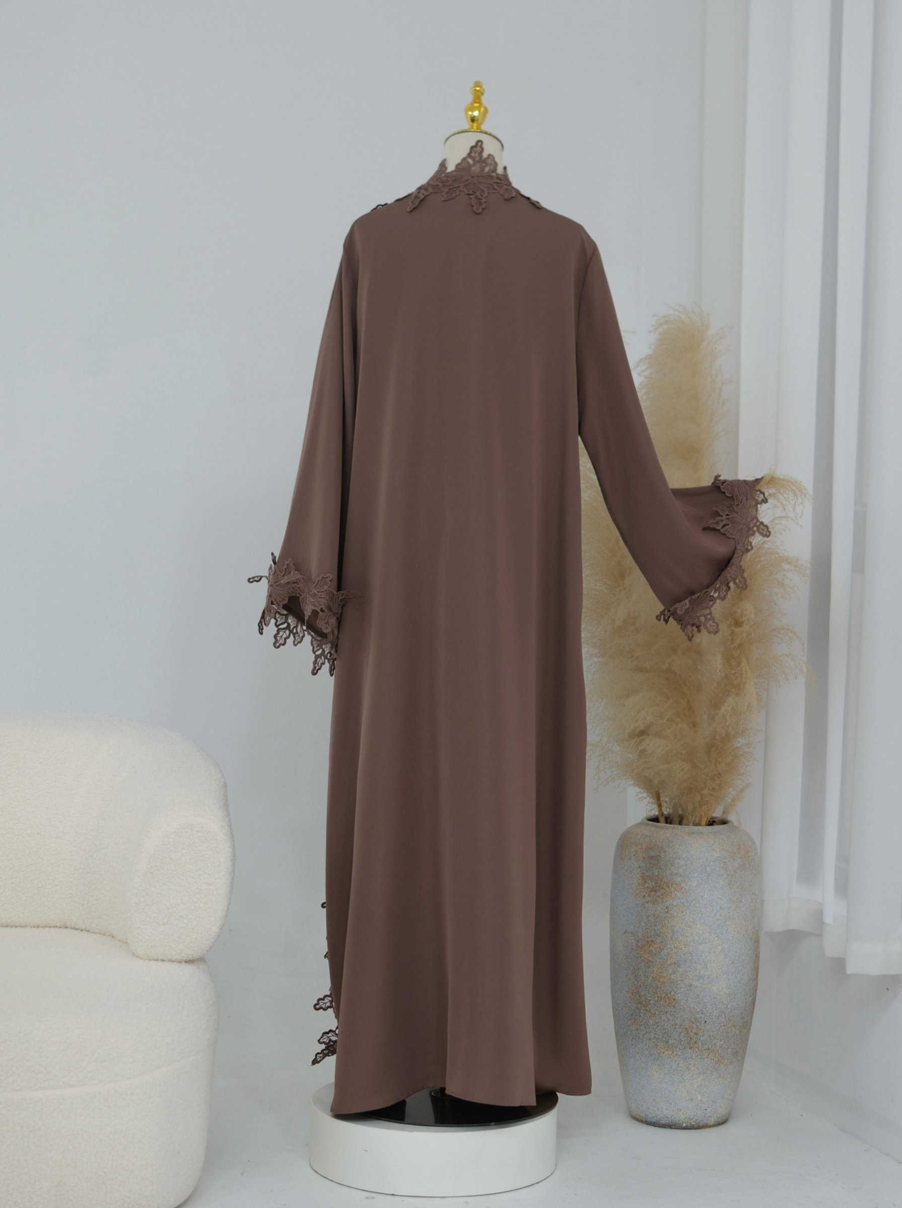 Amelie Lace Abaya Set - Nour Modesty