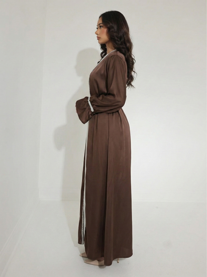 Luxury Abaya Set Green