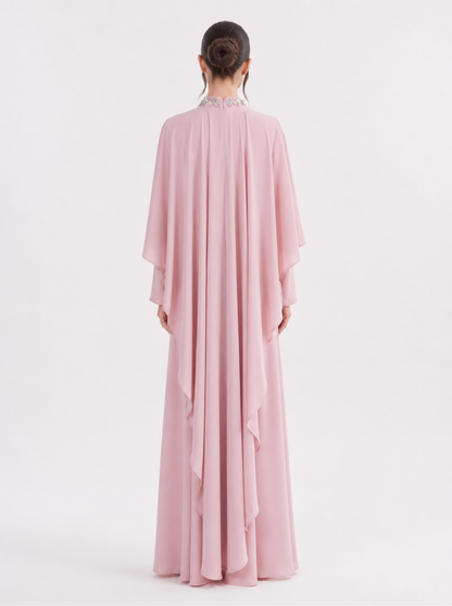 Elyse Cape Dress - Nour Modesty