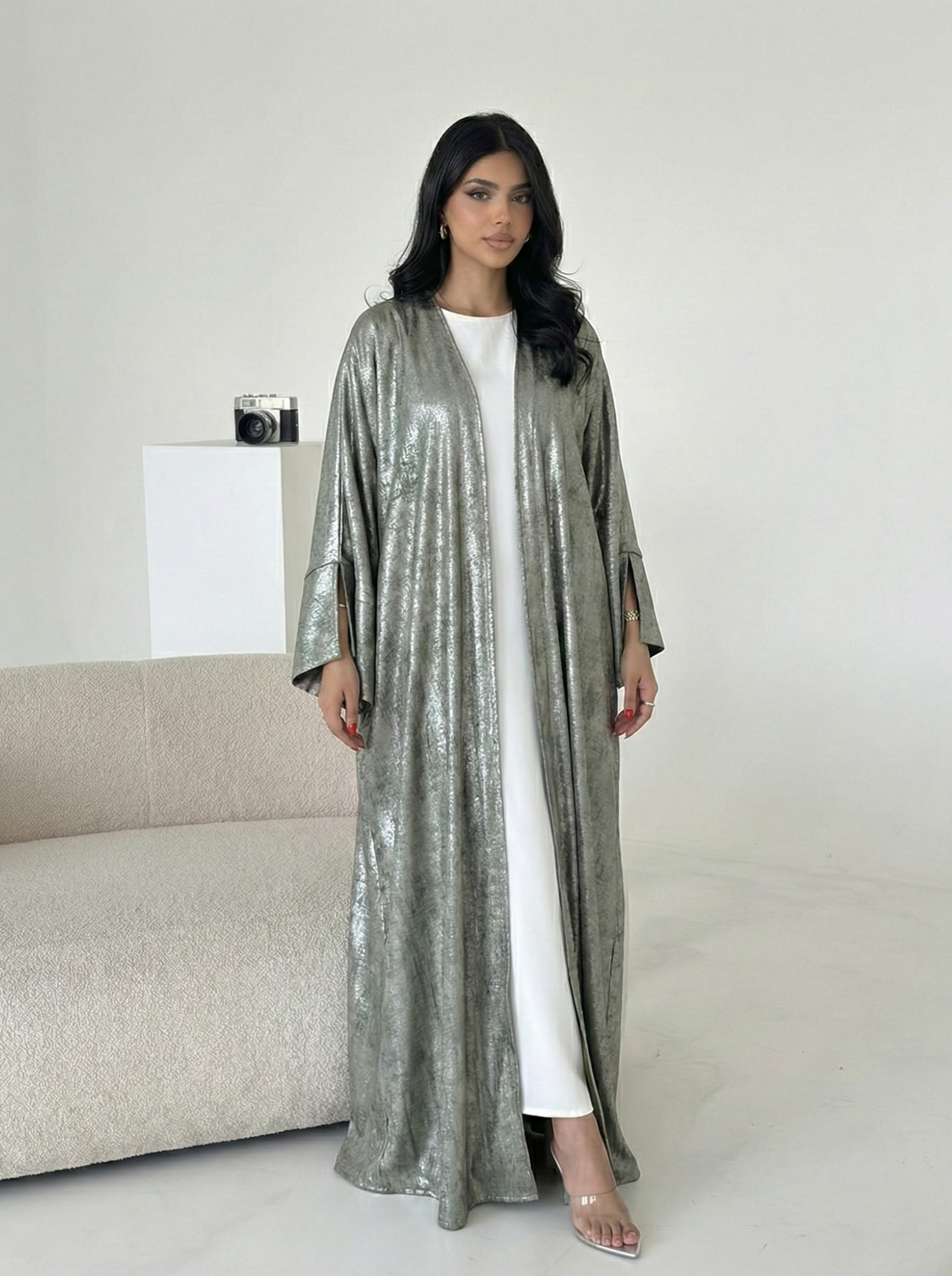 Elegant Open Abaya - Zoya - Nour Modesty