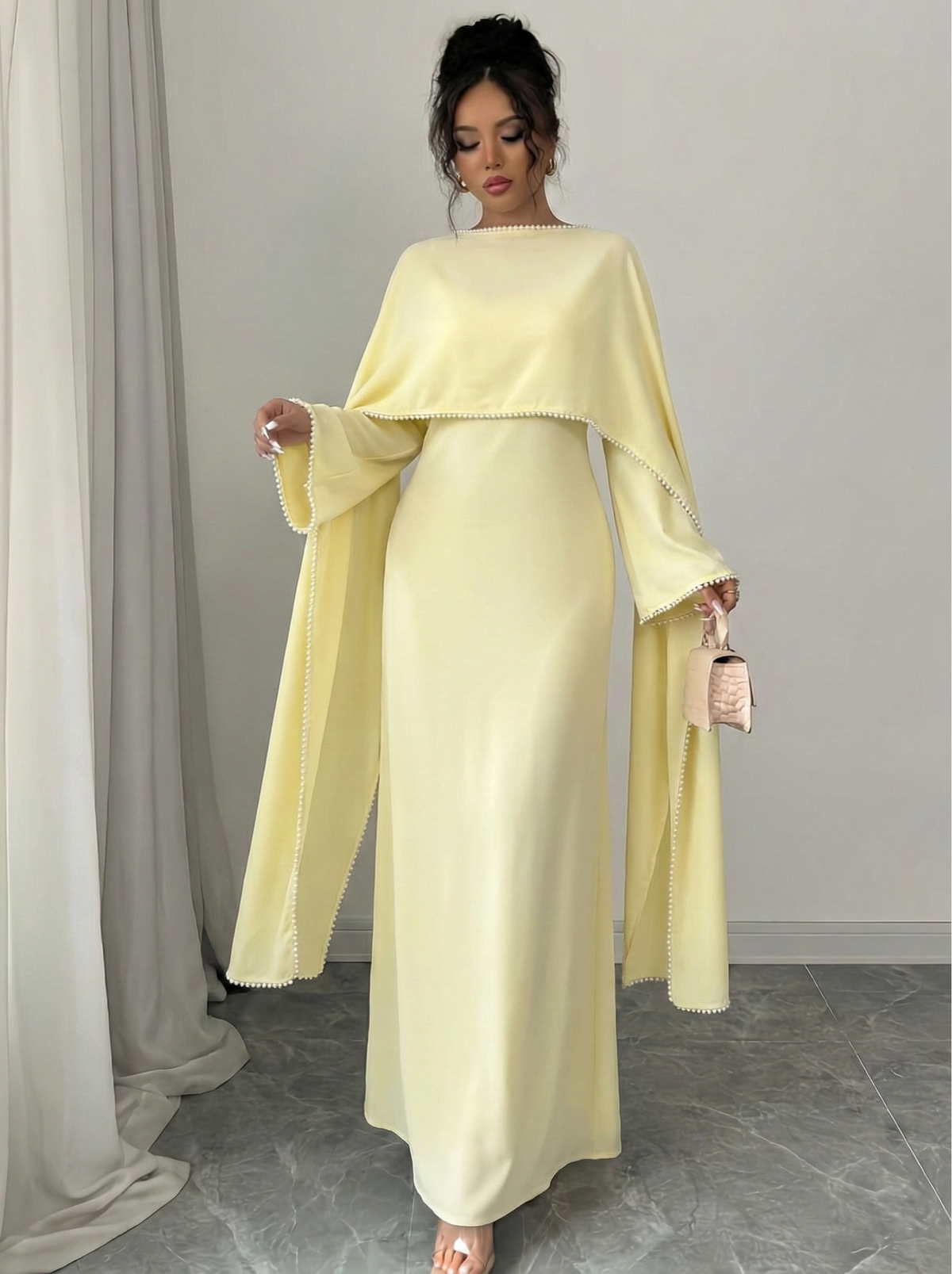 Aria Modest White Dress Formal Evening modest wedding dresses, Nikkah ...