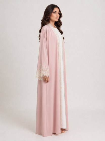 Lujain Lace Abaya