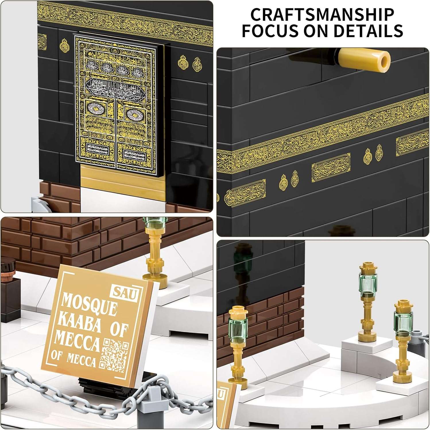 Kaaba Lego - Islamic Building Blocks Set of the Holy Kaaba