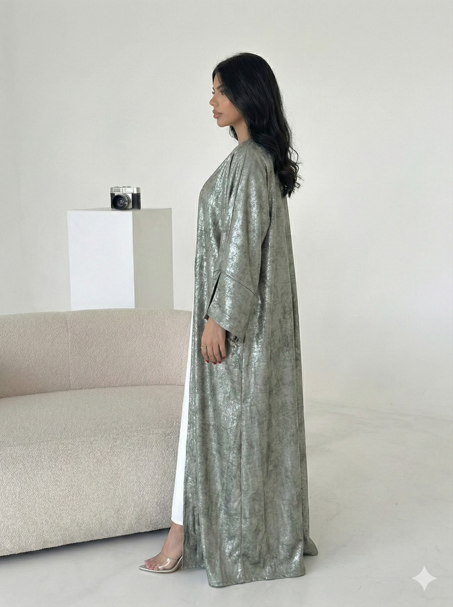 Elegant Open Abaya - Zoya - Nour Modesty