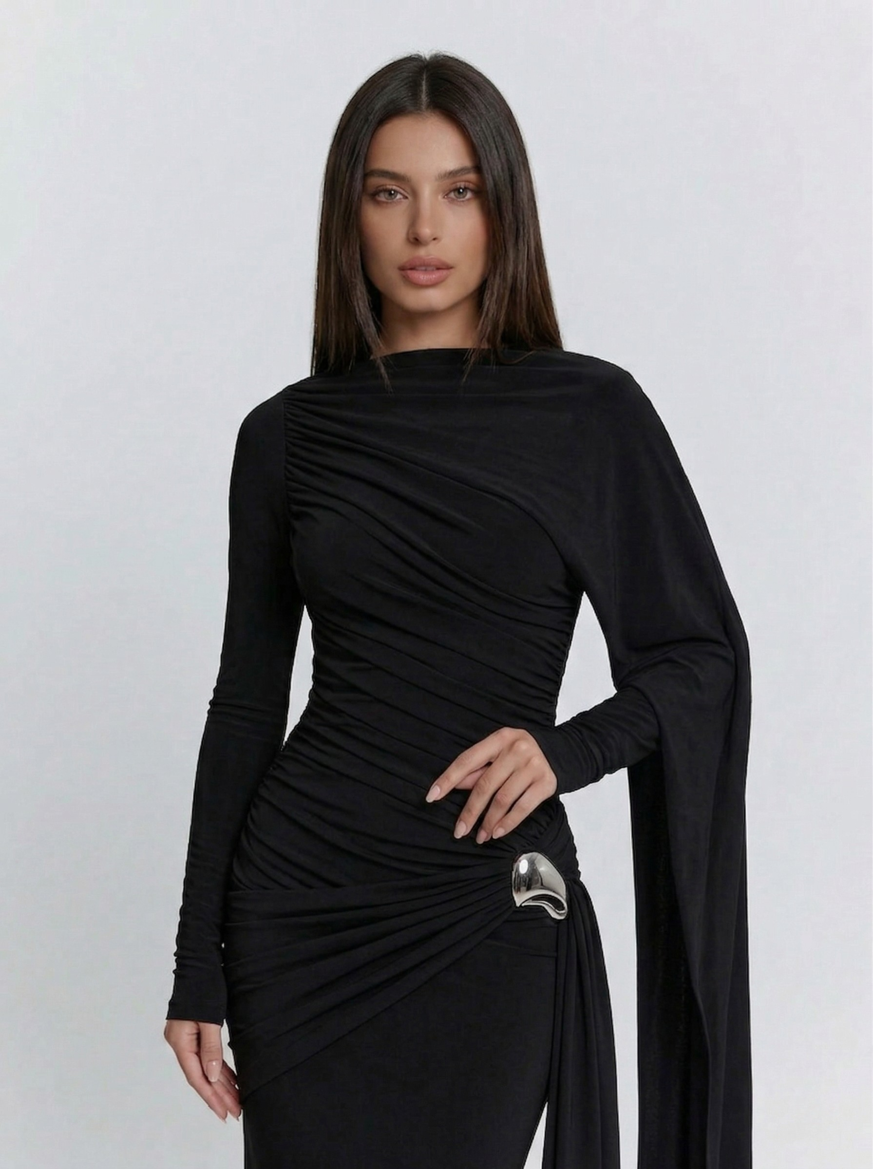 Amyra Modest Dress - Nour Modesty