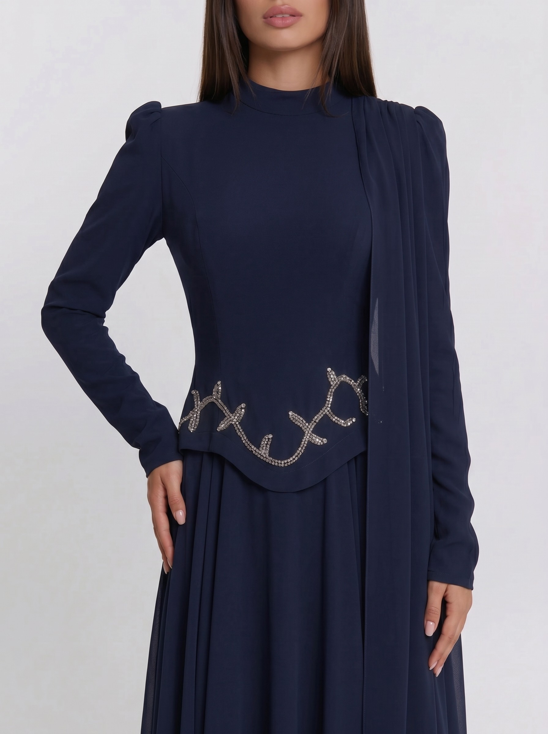 Sana Modest Wedding Guest dress Formal Evening Modest Wedding dresses Evening Dress, Nikkah, Graduation, Formal, Daily, Abaya Store Near Me