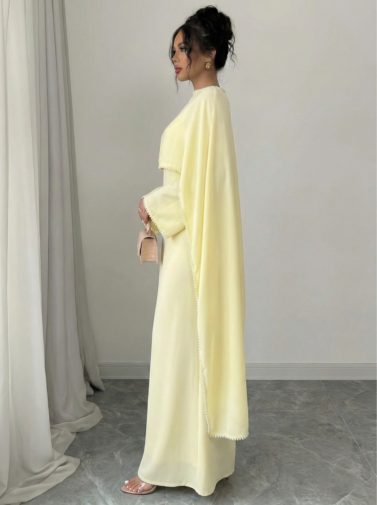 Aria Modest White Dress Formal Evening modest wedding dresses, Nikkah ...