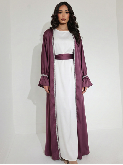 Luxury Abaya Set Green