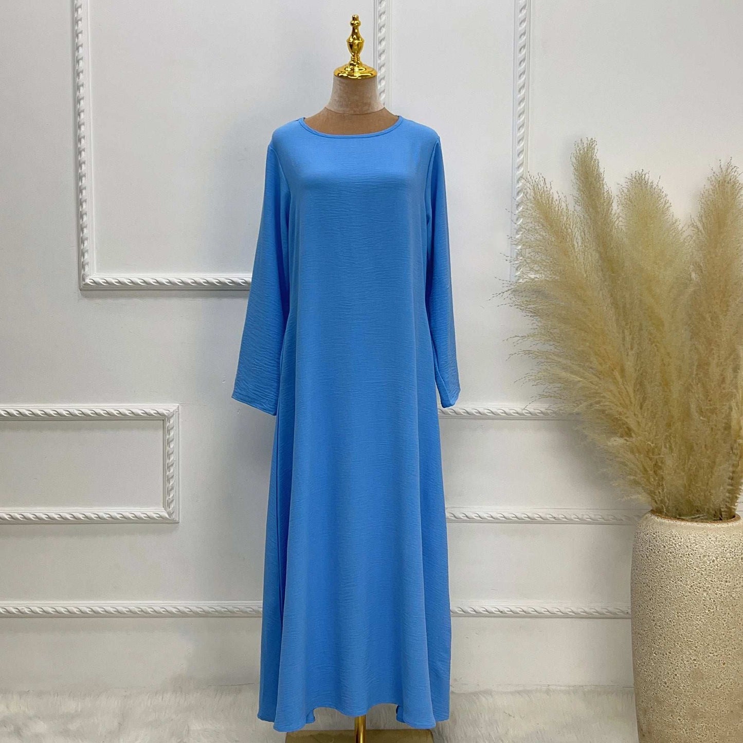 Abaya Inner Slip Dress - White