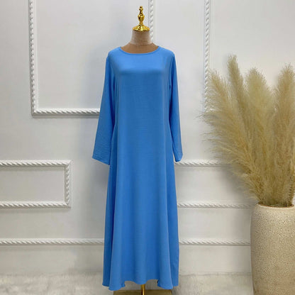 Abaya Inner Slip Dress - White