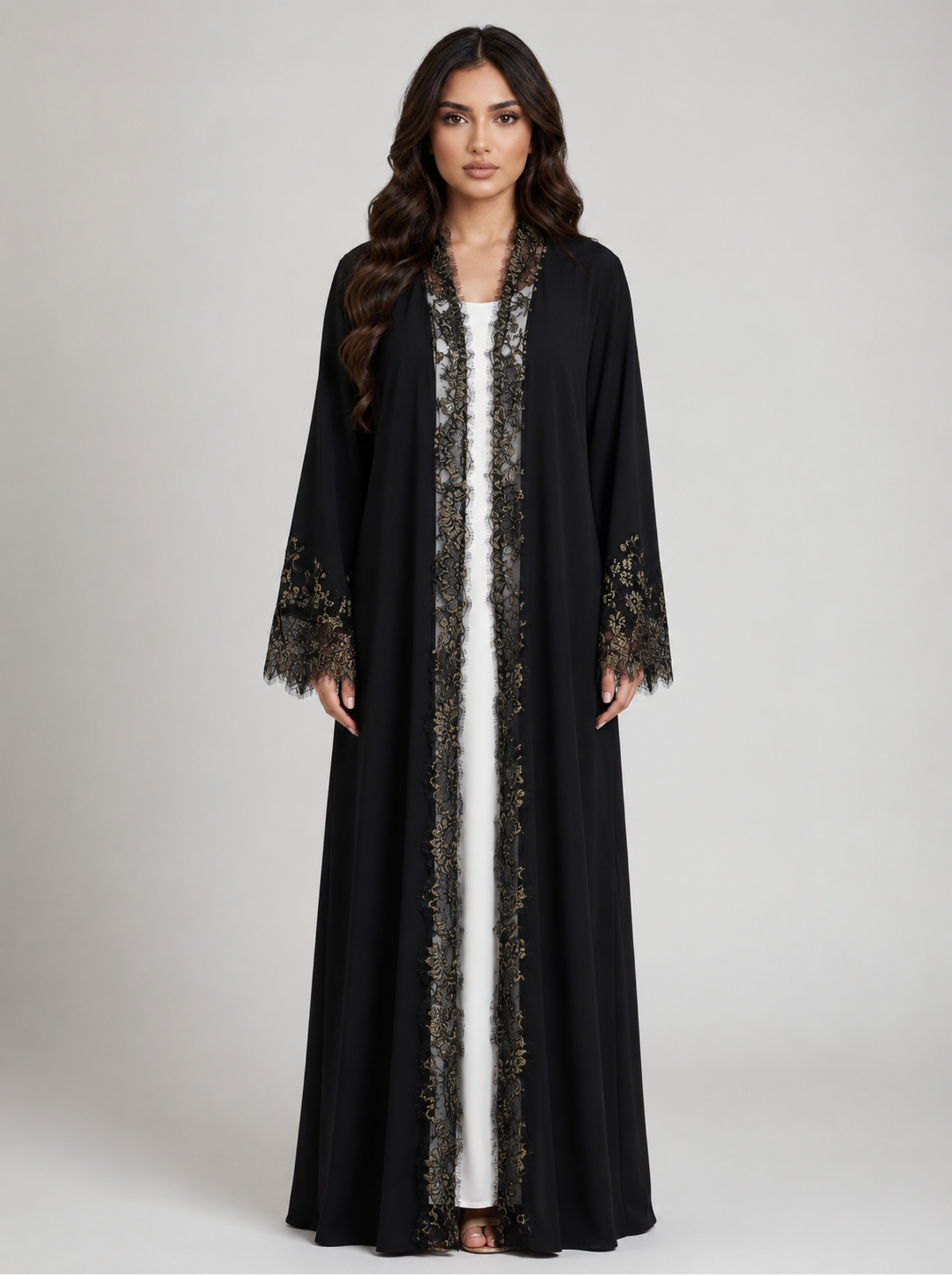 Lujain Lace Abaya